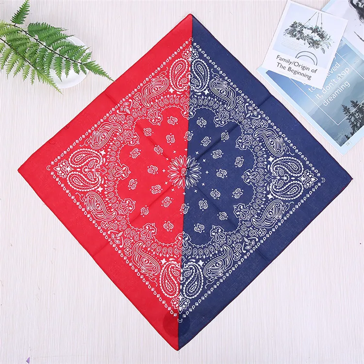 
Wholesale custom trendy cotton soft headwear bandana multi color bandana 