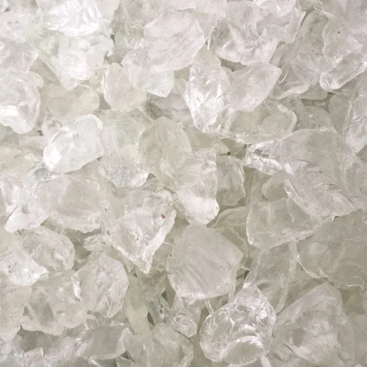crushed glass chips for landscaping or terrazzo