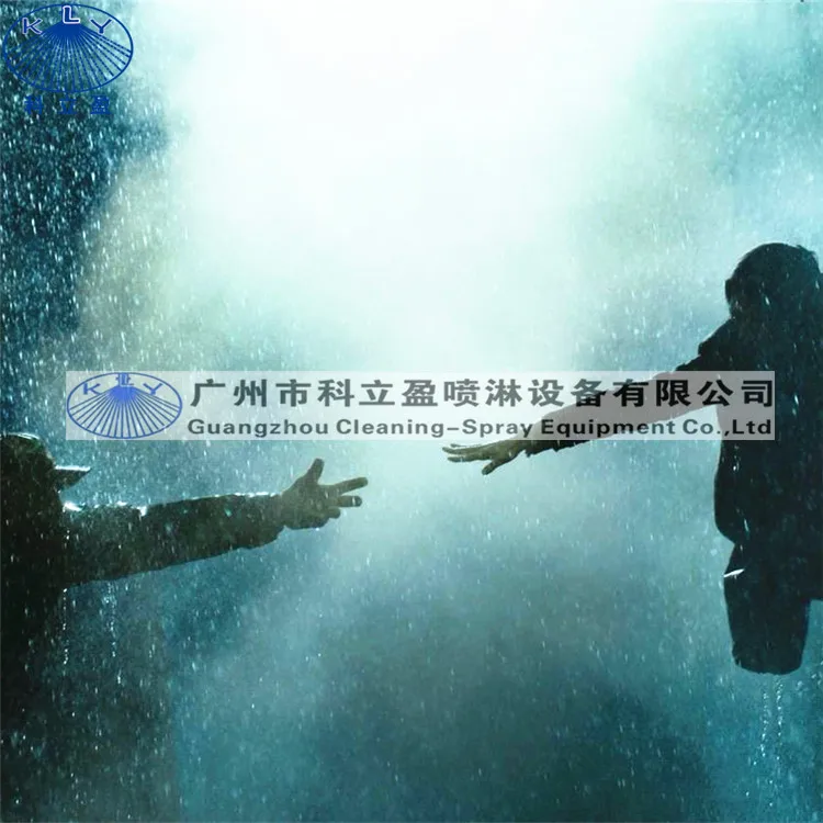 Mist Cooling System Fog Machine 20pcs Nozzles Outdoor Cooling System