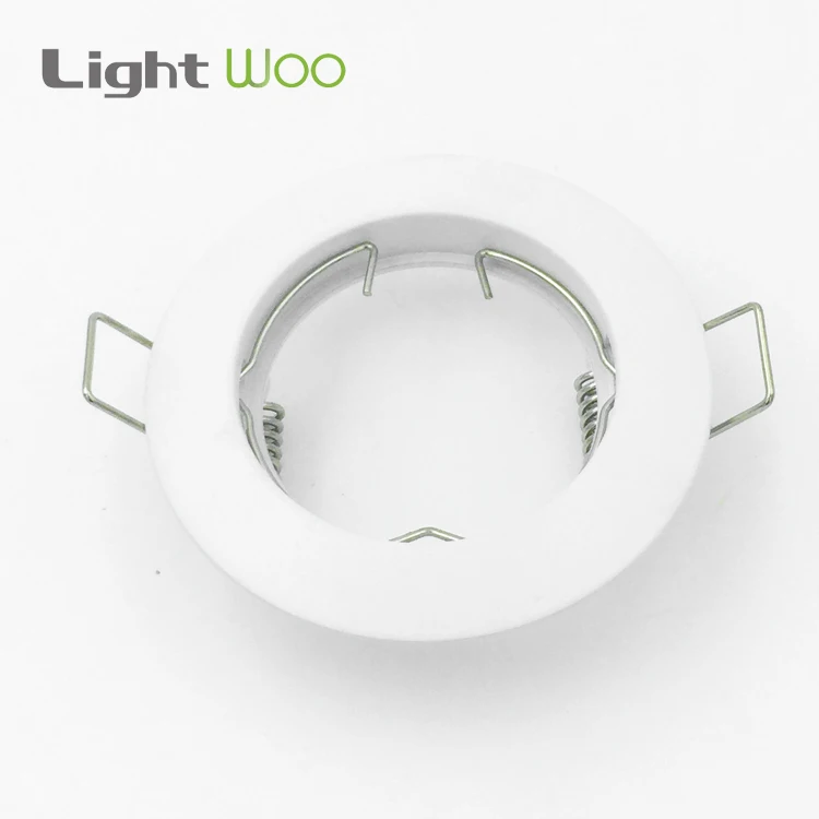 white chrome gold gun metal brass iron steel led spotlight housing fixture