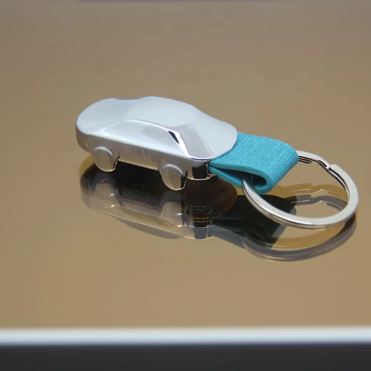 New product ideas factory high quality 3D car shape metal LED keychain