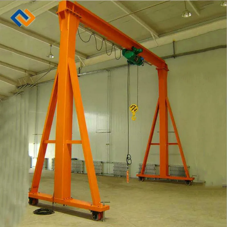 mobile small gantry crane small lift frame mini gantry crane