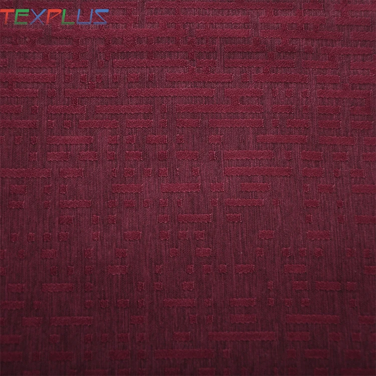 latest fashionable 100%polyester jacquard curtain fabric for bedroom