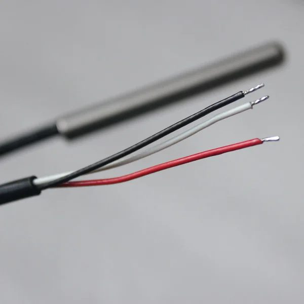 Silicon cable 3 wire fish tank temperature probe