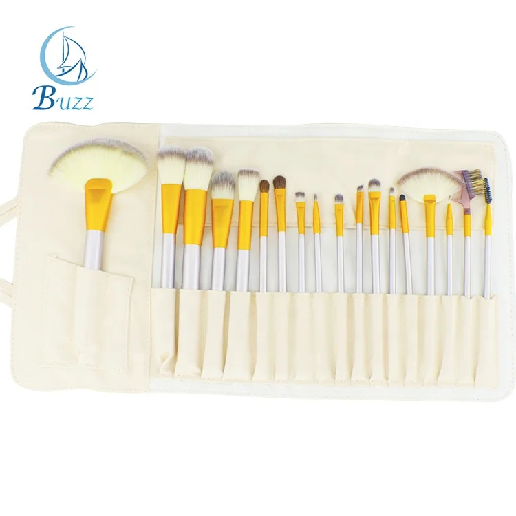 Cheap price wholesale 18pcs custom logo makeup brushes professional make up brush sets