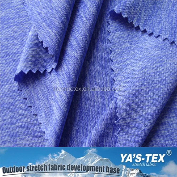 
87% Polyester 13% Spandex 250gsm Yarn Dye Activewear Spandex Fabric 