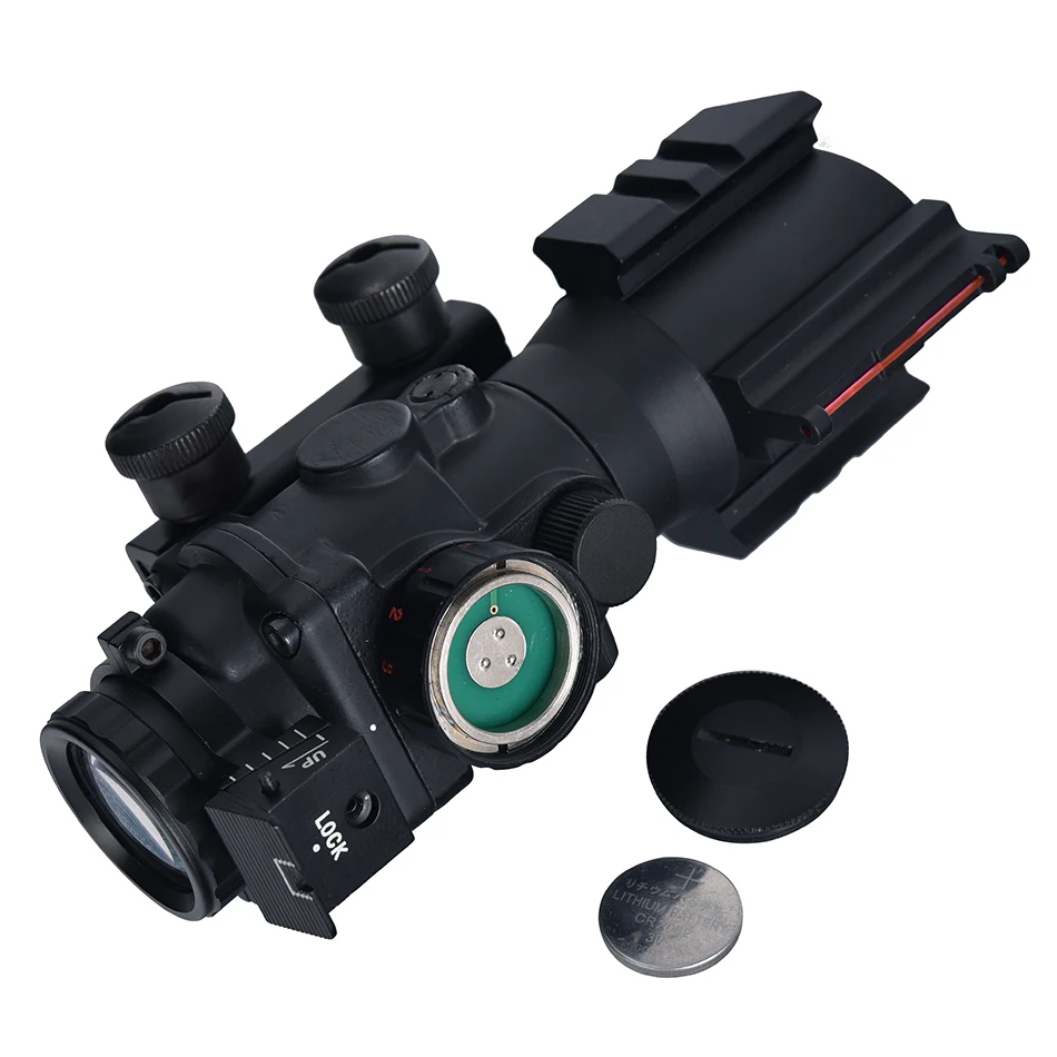 Hunting optical sight 4X32 fiber optic scope