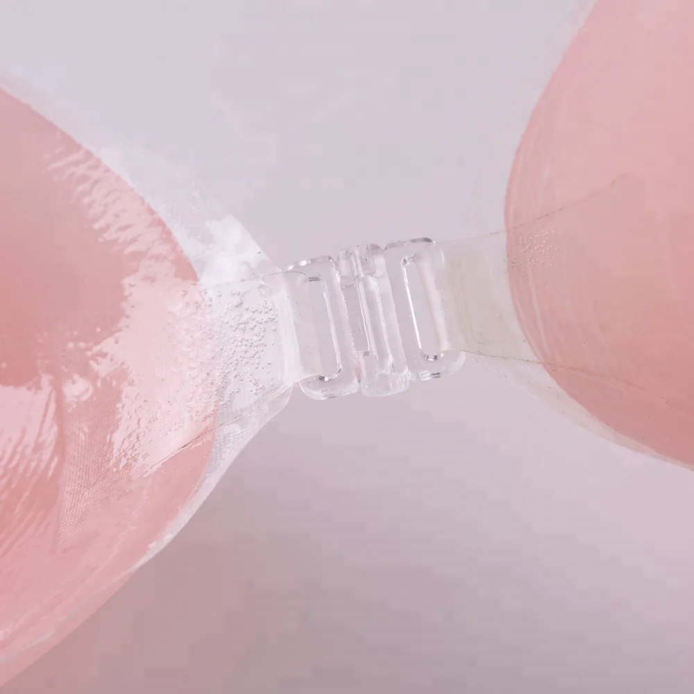 C-XW001 adhesive bra invisible silicone strapless backless bra lingerie-E Shop women lingerie