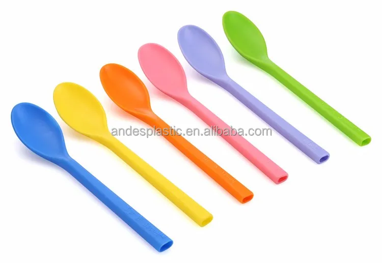 High Quality Durable Using Various Plastic Spoon Edible Cutlery