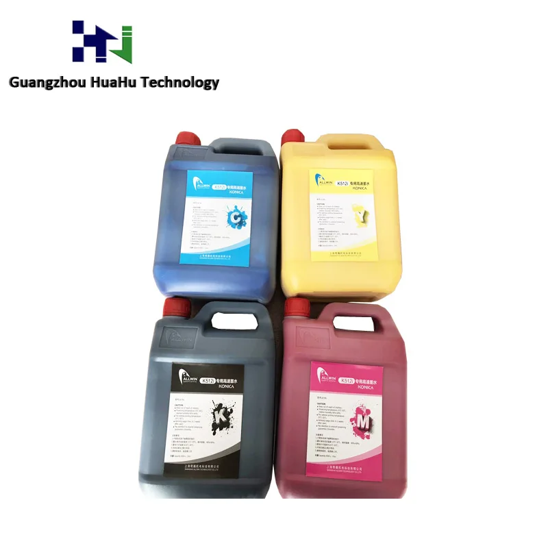 Allwin струйный принтер Konica 512i, печатающая головка, растворитель чернил