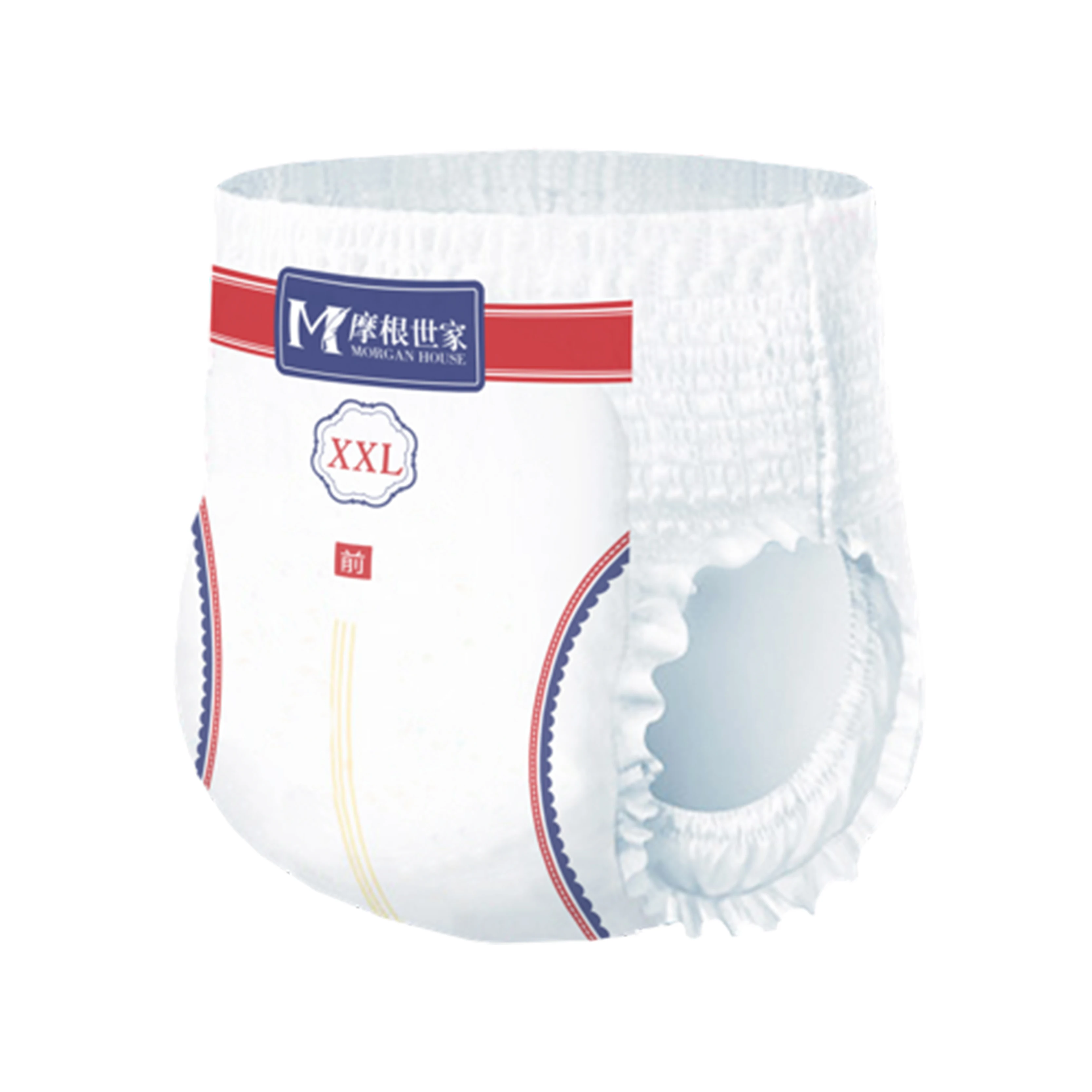 Mogan Medical Level High Quality Disposable Baby Potty Training Plastic Pants Diapers Size L