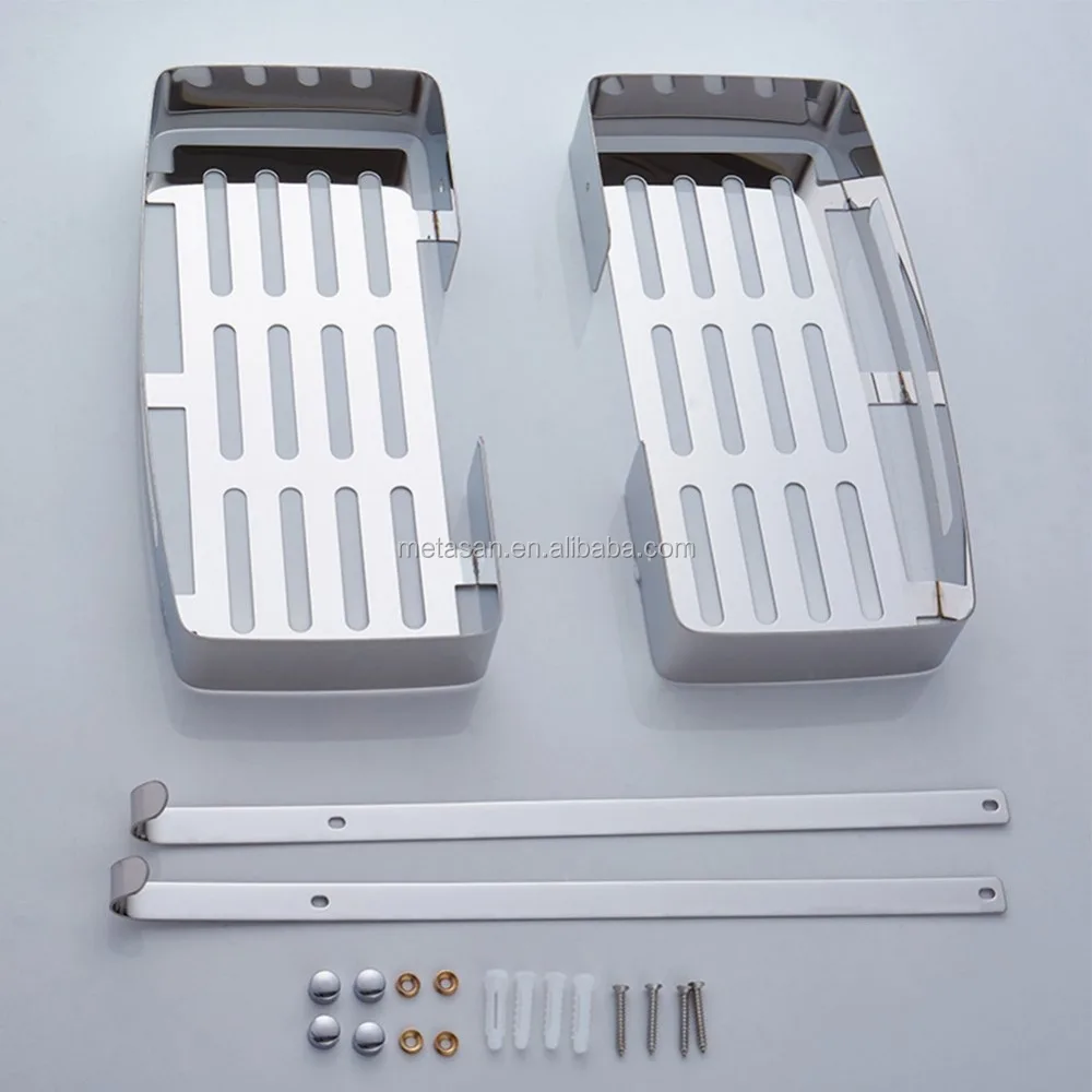 
Low price bathroom wall hanging rack shelf 
