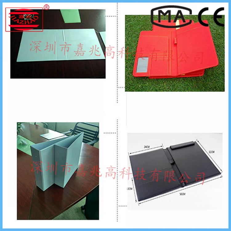 Good quality plastic file folder making machine for sale