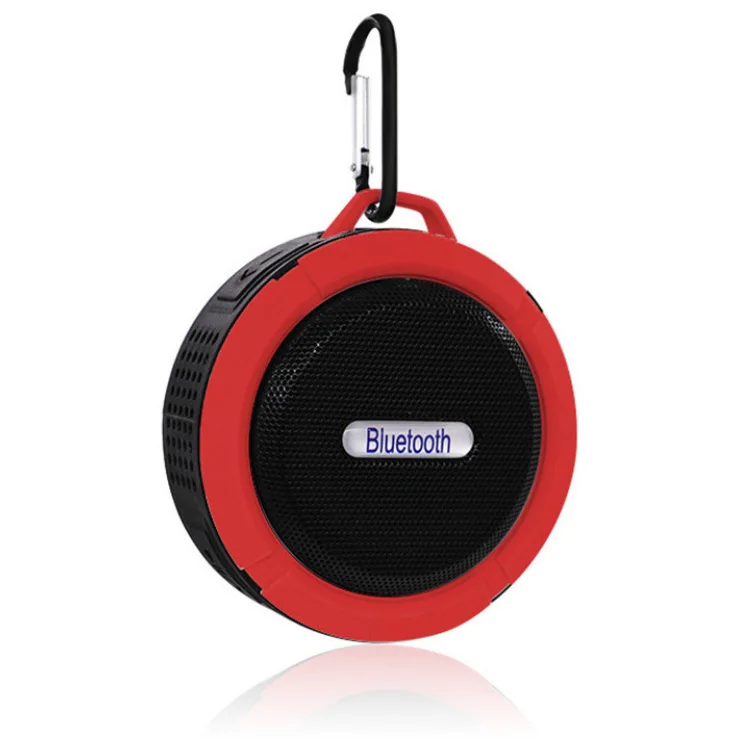2019 C6 waterproof sucker mini wireless audio outdoor portable wireless speakers