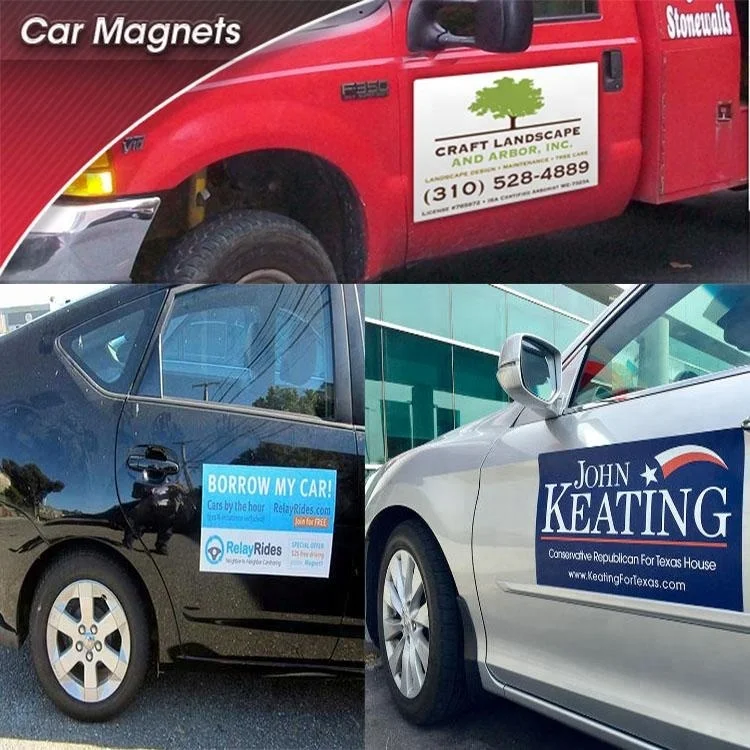 
Factory Direct Magnetic Car Signs & Custom Car Magnets 