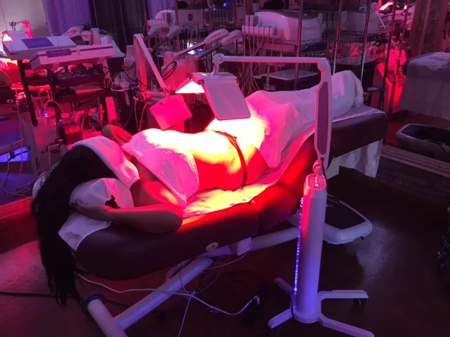 Терапевтическая лампа PDT с синим светом, светодиодная фототерапевтическая машина