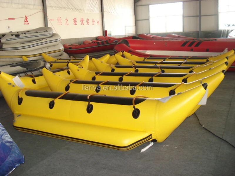 Liya 3.9-7.0m banana boat inflatable banana raft for sale in China