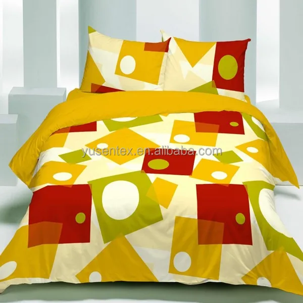 new design best sell home textile 100% polyester printing fabric disperse bedsheet