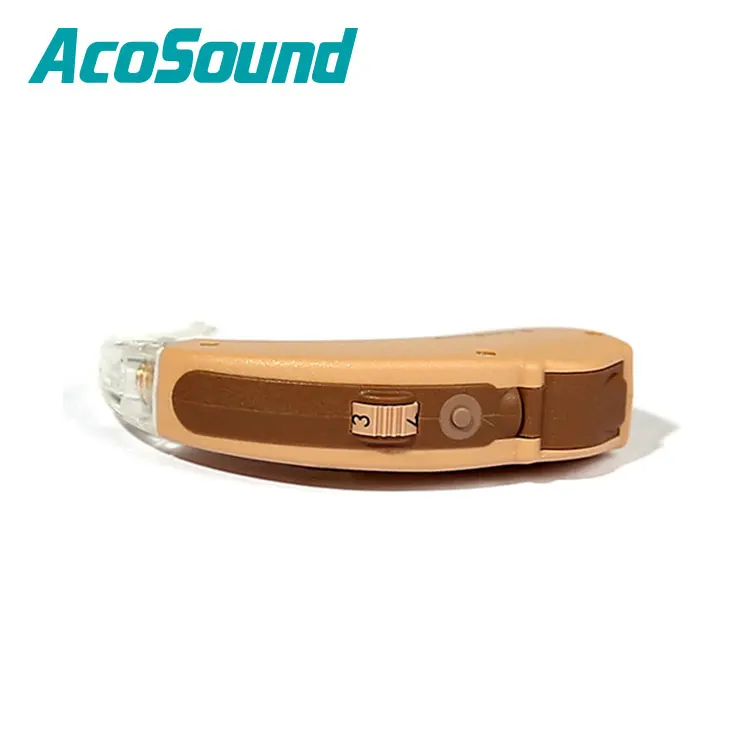 Battery Replaceable Full Digital Earphone 4 Listening Modes BTE Hearing Products