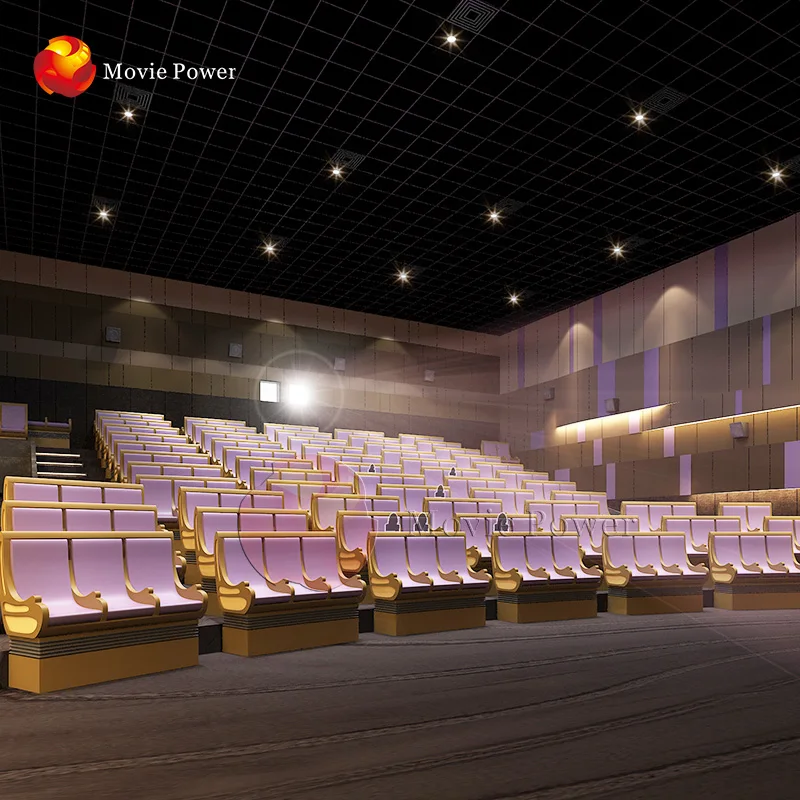 More Than 300 Seats 4D Theater Generating Advanced Vr Theater Price 4d 5d 6d Projector Cinema