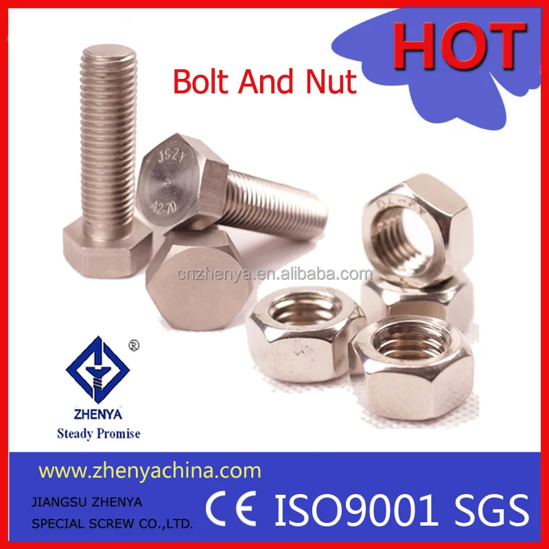 Dacromet/hot dipped galvanized ASTM A194 GR.2H Hex heavy nuts