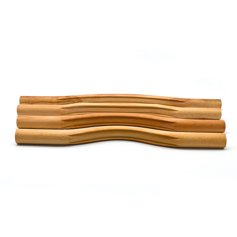 Full Body Theray Wood Gua Sha Massage Tools Set 4 in 1 Massage Stick Guasha  Deep Scraping Theray Tool For Body Muscle Massage