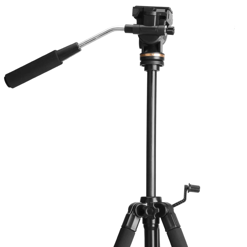 Q111S Professional Portable Travel Aluminum Camera Tripod&Pan Head for SLR DSLR Digital Camera
