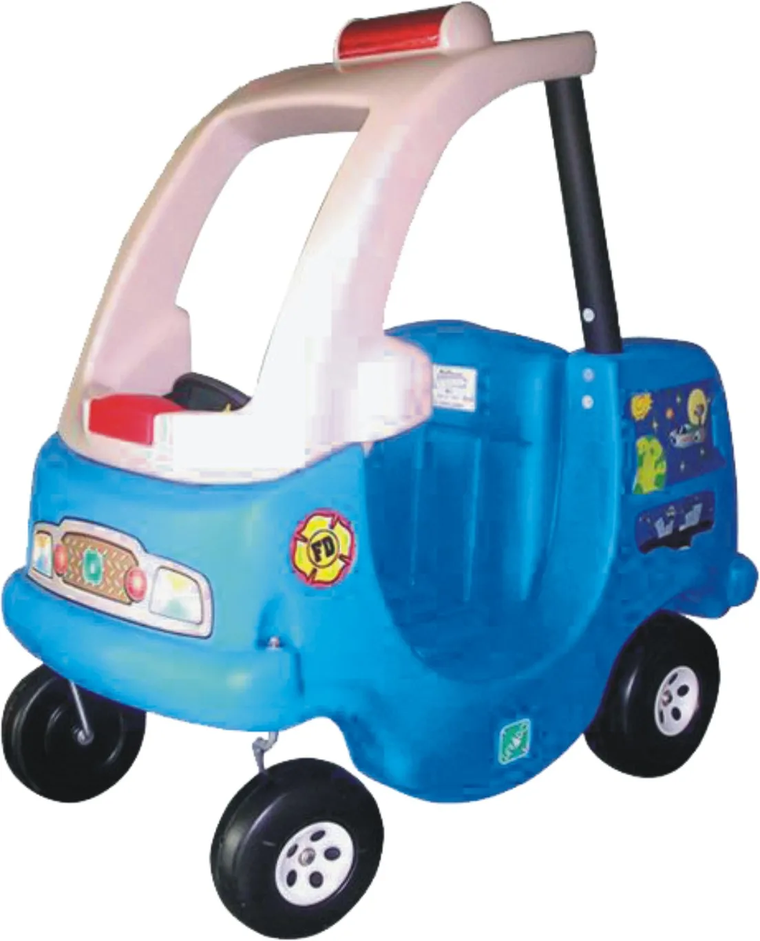 
Kindergarten school children play toy ride on car for kids in India 