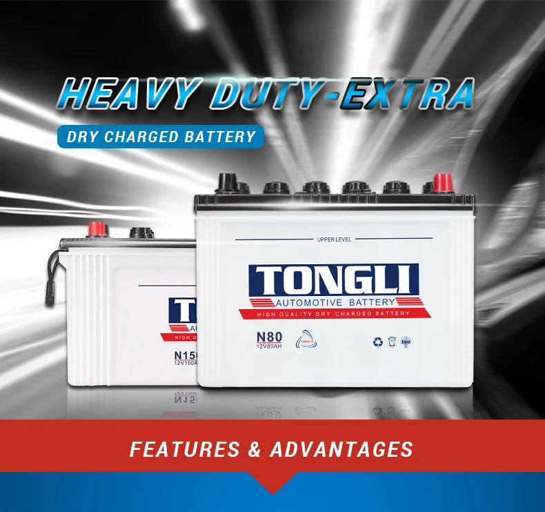 
65D23L Dry Battery 12v 60Ah automotive Hybrid Battery Technology Cheap Price in Market 