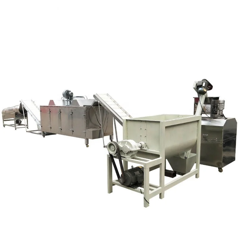 Puffed food machine puff corn snack processing line