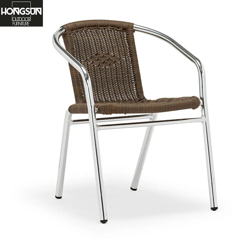 Высококачественное алюминиевое кресло во французском стиле для патио, ротанговая уличная мебель balcoy, современная уличная мебель на заказ