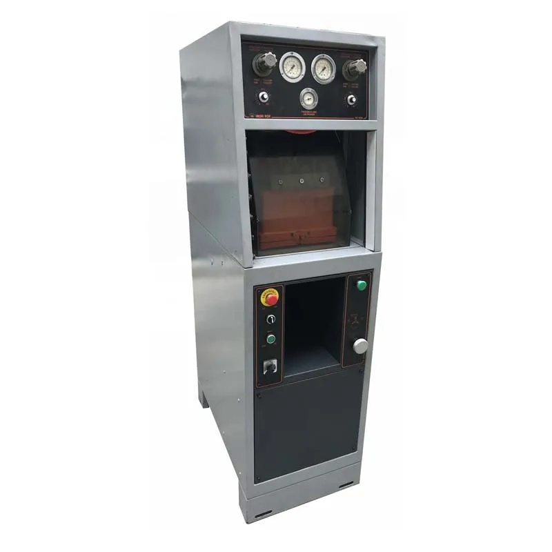 Iron fox pneumatic sole press attaching shoes making machine price