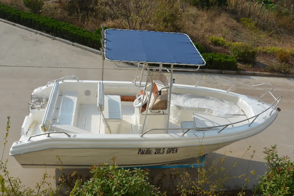 Waterwish QD 20.5 OPEN Fiberglass Fishing Boat