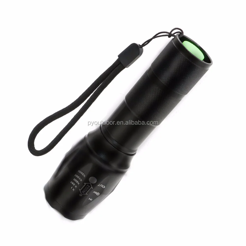 High Power 1000 lumens  Camp Waterproof  IPX5 Flash Light Set Powerful USB Rechargeable  Tactical Torches Flashlights