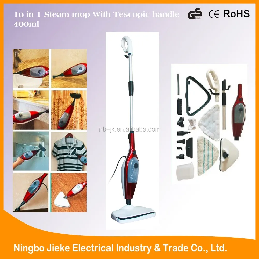 
1300W 220V multifunction power electric steam mop x12 with CE GS ROHS 