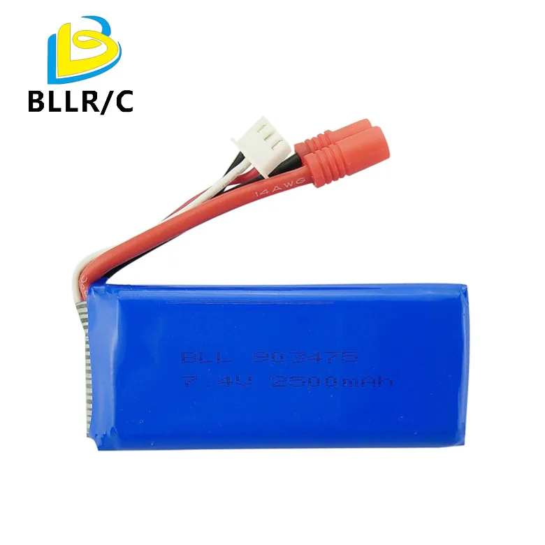 7 4 V 2500mAh 903475 Syma X8 Аккумулятор для X8C X8W X8G X8HW X8HC X8HG