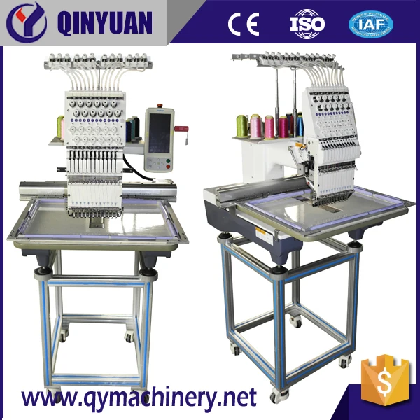 Single Head Embroidery Machine with Beads Device