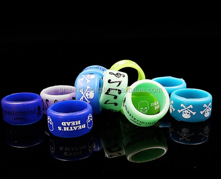 Hot Selling Custom best Silicone Ring Vape Band / silicone vape band mix colors / box mod vape band with OEM logo