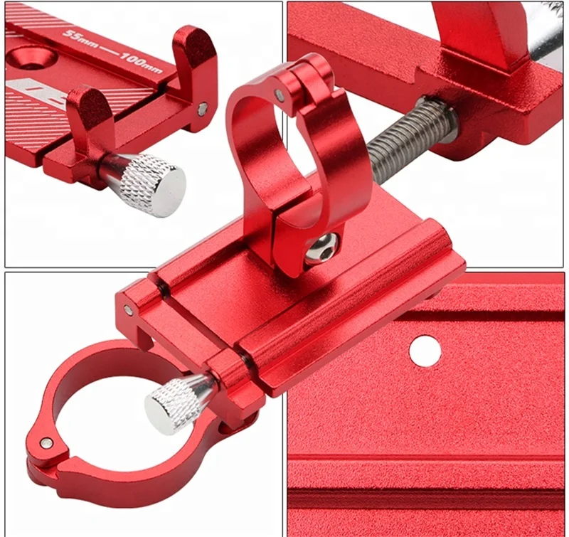 GUB G-81 Share Public Bicycle Anti Slip Bicycle Phone Holder Universal Bike Motorcycle Handlebar Mount Clip