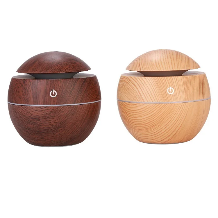 USB Essential Diffuser Cool Mist Humidifier Air Purifier With 7 Color Change LED Night light