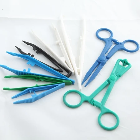 Medical Plastic Sterile surgical disposable forceps