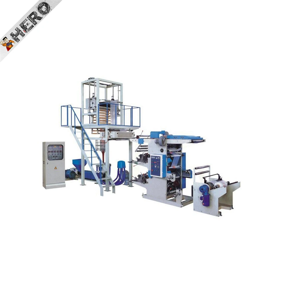  HDPE LDPE ПЭ пленки дуя экструдера машина для изготовления пластиковых сумка пленка