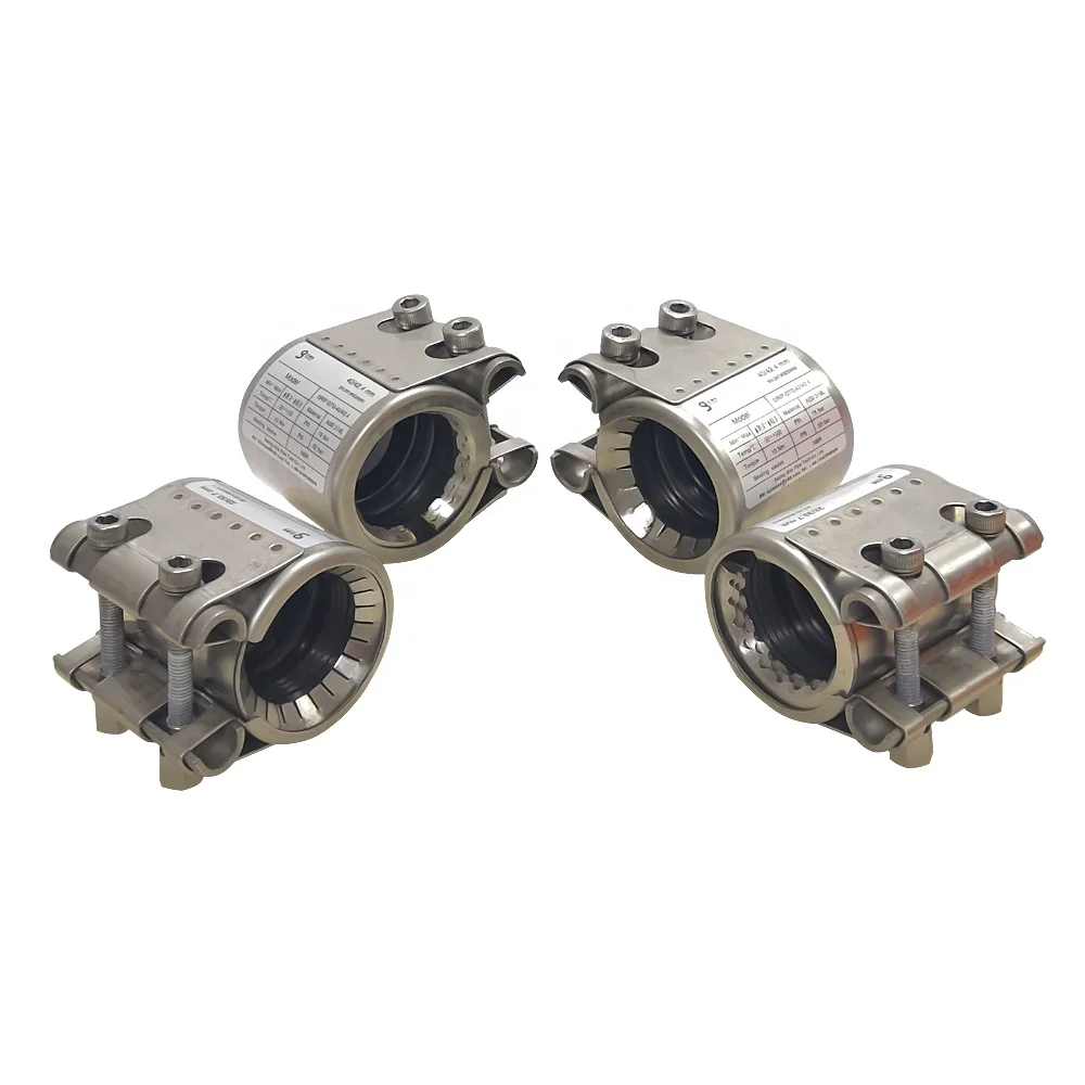 108MM GRIP Pipe Fitting Straight Plastic Pipe Connector repair Coupling