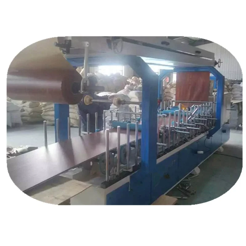 
Customized PUR hot melt glue profile wrapping machine with fast changing rollers 05 