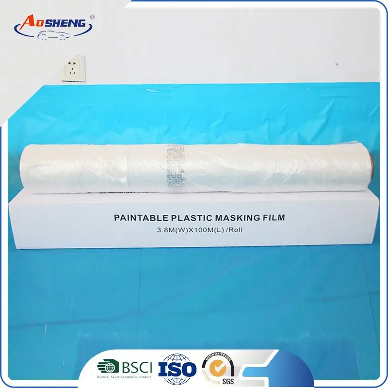 car over spray protective vinyl auto paint hdpe masking film
