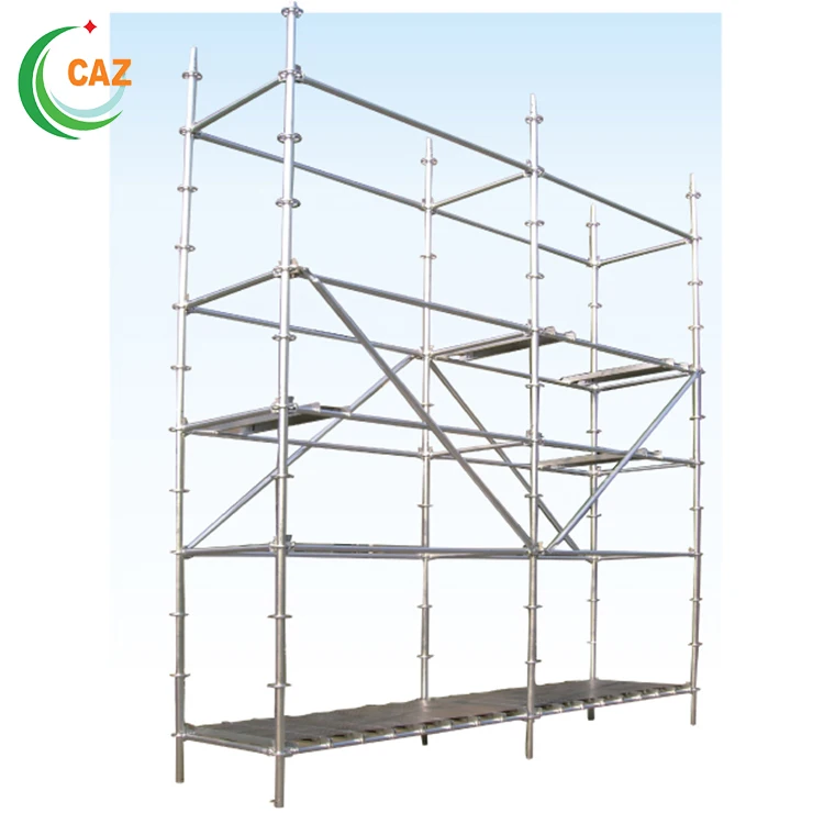 Metal Layher Allround Scaffolding Parts Ringlock Scaffold Used for High-rise Buildings