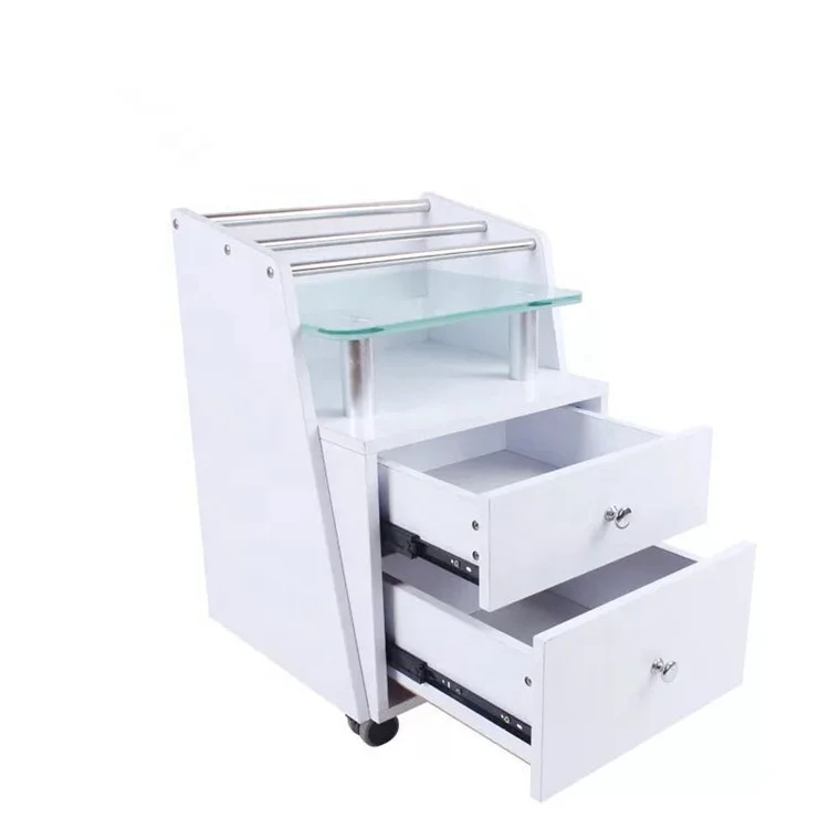 
Modern manicure pedicure salon trolley beauty salon trolley carts 
