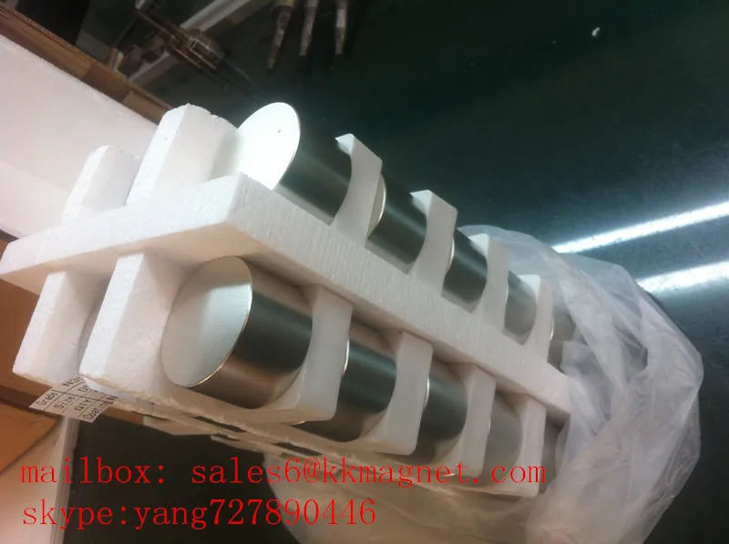 Magnit Neodimovy большой цилиндр постоянного генератора неодимовый N38, N40, N42, N45, N48, N50, N52