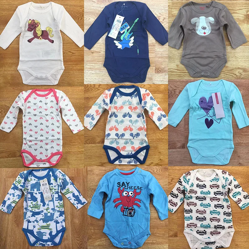 Cheap Price Less 1 Dollar Baby Clothes Romper With Short Sleeve