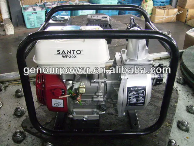 Wp20x бензиновый двигатель насос 2 дюйма с воздушным охлаждением с двигателем 5.5hp